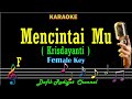 Mencintai Mu (Karaoke) Krisdayanti Nada Wanita/ Cewek/ Female key F