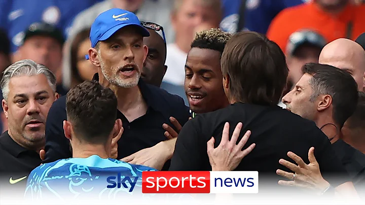 Thomas Tuchel and Antonio Conte sent off after a d...