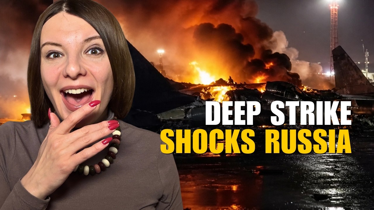 CHELYABINSK MILITARY AIRBASE ON FIRE: FIGHTER JETS & HELICOPTERS DESTROYED Vlog 1396: War in Ukraine