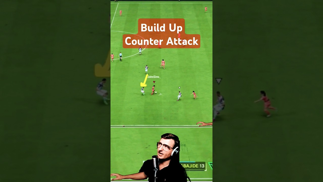 Build Up Attack Sequence | eafc24 tips | eafc24 coaching 