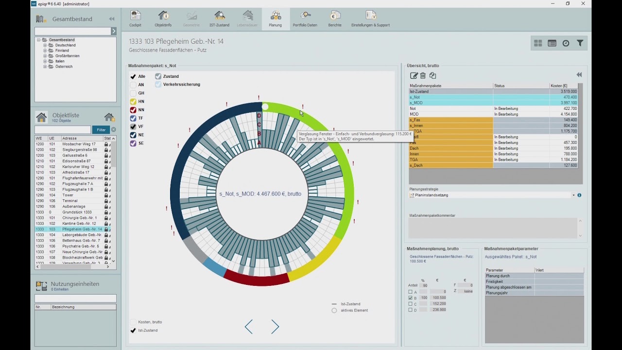 epiqr® QuickTipp No. 06: Maßnahmenpakete überlagert anzeigen