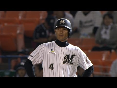 荻野貴が帰ってきた！ そして期待通りに俊足を披露 2012.06.13 M-C