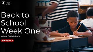 APS Back to School | Week One