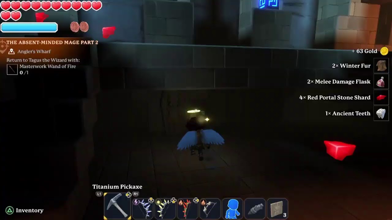 Portal knights grinding for energy crystal