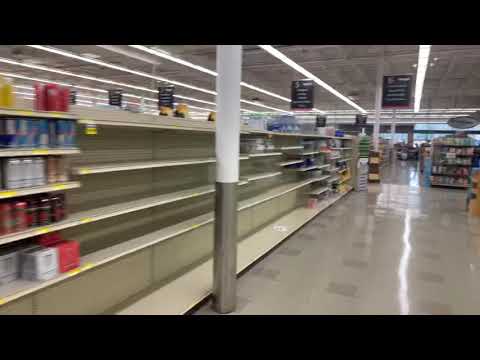 Eden Fresh Market Fayetteville Georgia Restocks Food Grocery Shelves During Pandemic