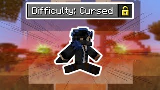 Minecraft "Cursed" Difficulty is EASY