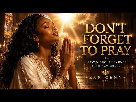Don't Forget To Pray:  God is Listening  Jesus Forever - Zaricenn