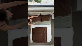 Meet our new Chocolate Corduroy Quilt Cover #winter #homedecor