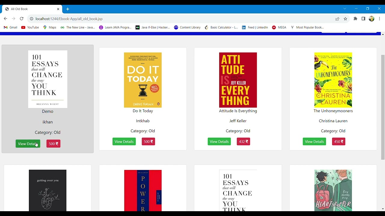 This is My E-book Management System
