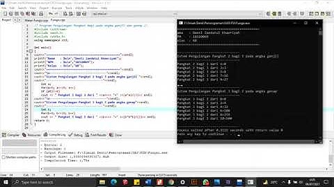 Program Dev C++ Kombinasi (Array, String, Fungsi dan Struct)