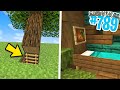 BASE NASCOSTA sotto l'ALBERO - Minecraft ITA SURVIVAL #789