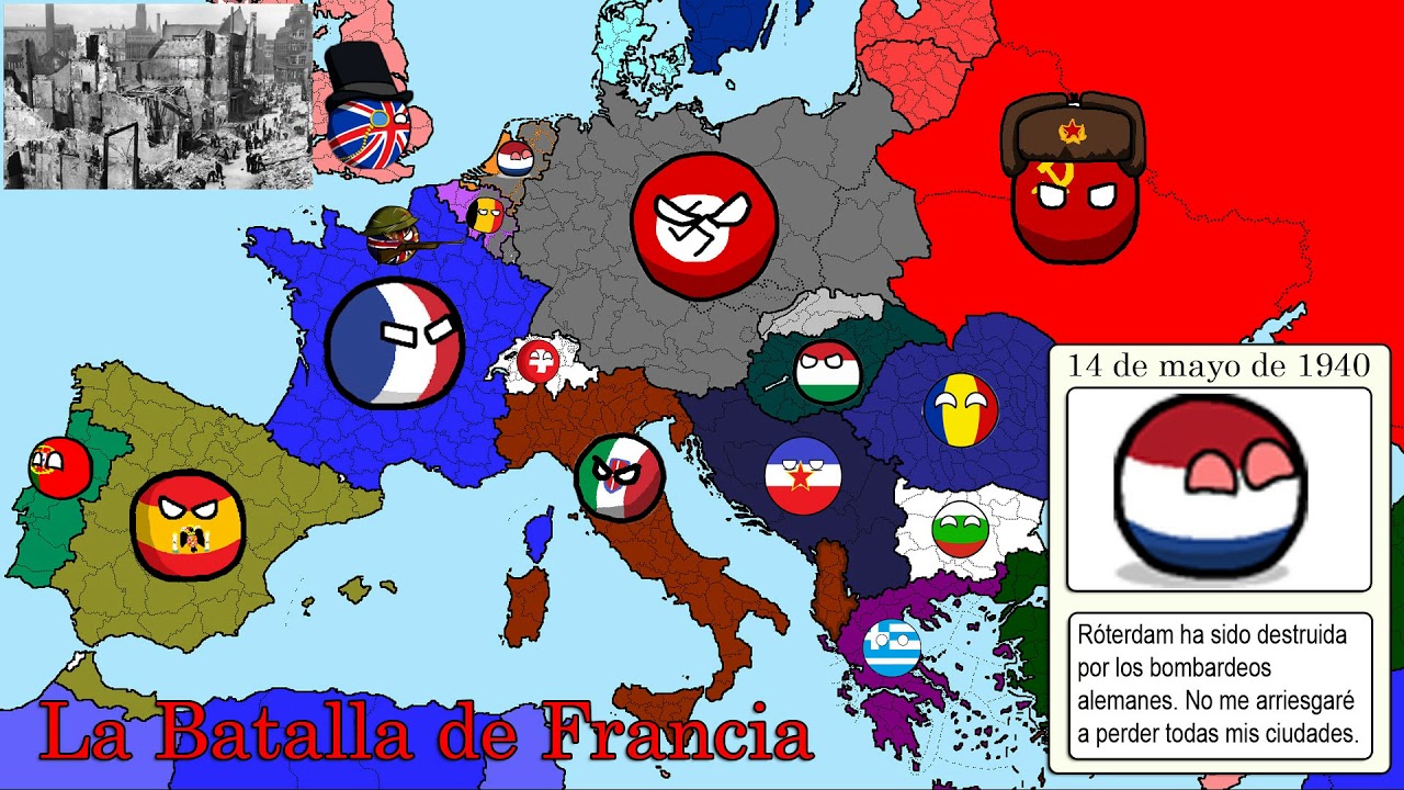 Gratuit Images Countryballs La Batalla De Francia Youtube le plus cool salutations