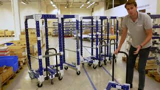 Mother Daughter Carts - FlexQube / Lazar Intralogistics