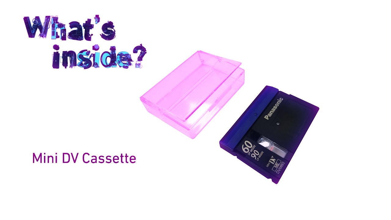 Panasonic Mini DV Cassette - What's inside?