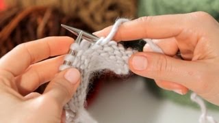 How to Do a Purl Stitch | Knitting