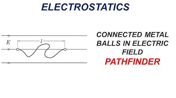 Electrostatics | Pathfinder Solutions | Two Conducting Connected Balls in Electric Field