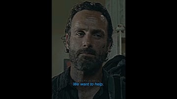 Rick Wanted them to Live 💔| The Walking Dead #shorts