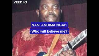 MBANDA AKOTI KIKUMBI BY LUAMBO MAKIADI & TPOK JAZZ  WITH FULL SUBTITLED ENGLISH TRANSLATED LYRICS