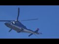 AgustaWestland AW109 G-MVSI Flying over Great Hollands on 18 May 2026