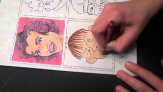 Crayon Time-Lapse: Dumbstruck Cover Drawing