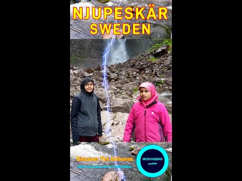 Njupeskär - Sweden's highest waterfall (93 meters high) - #Njupeskär #dalarna #Fulufjällets #sweden