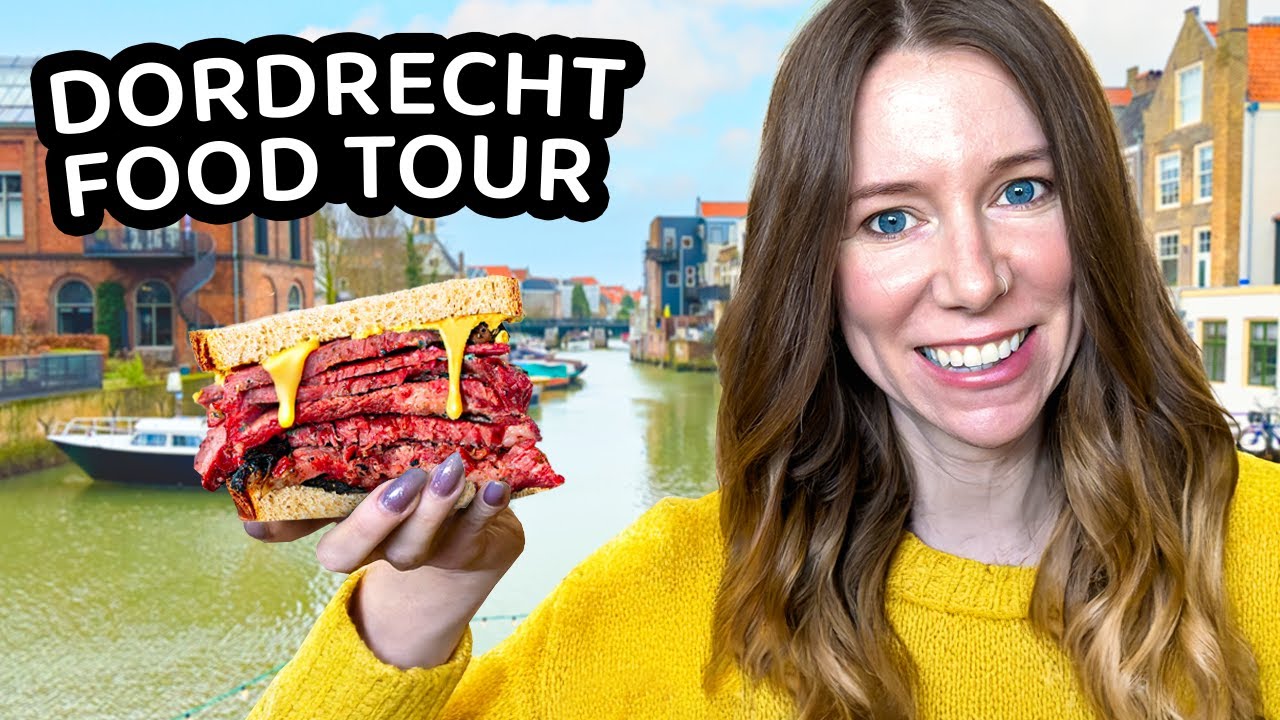 A *DELICIOUS* FOOD TOUR IN DORDRECHT 🇳🇱 🤤