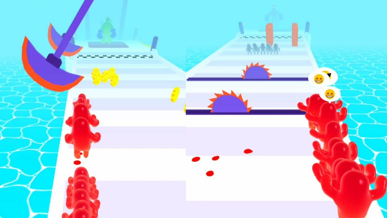 Join Blob Clash 3D Game All Level Gameplay Android, iOS Walkthrough New Update Thrillers Game JBC90