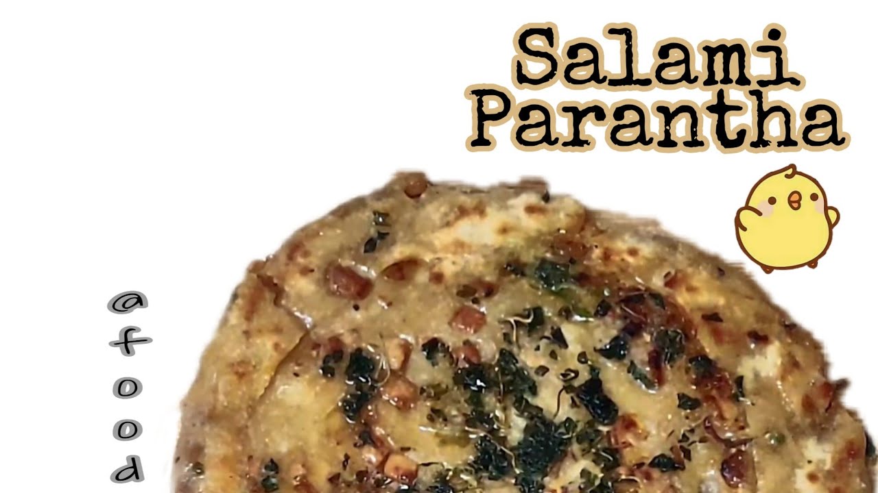 33सलामी परांठा/ Salami Parantha(Whole wheat) (Hindi/English/Urdu) YouTube
