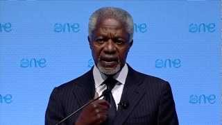 Kofi Annan at One Young World 2012, speech followed by Q&A.