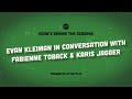 KCRW’s Behind the Screens: Evan Kleiman in Conversation with Fabienne Toback and Karis Jagger