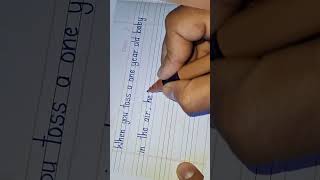 calligraphy #handwriting #art   #english #writing #shorts #viral #Thought #motivation