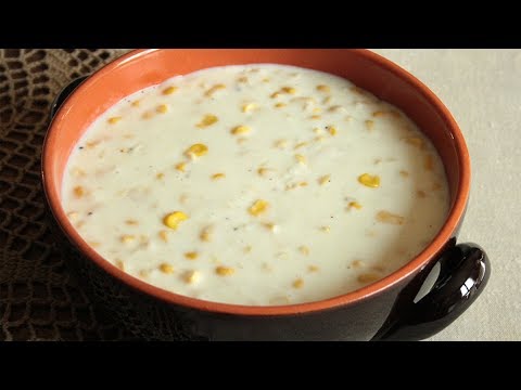 Creme de milho verde