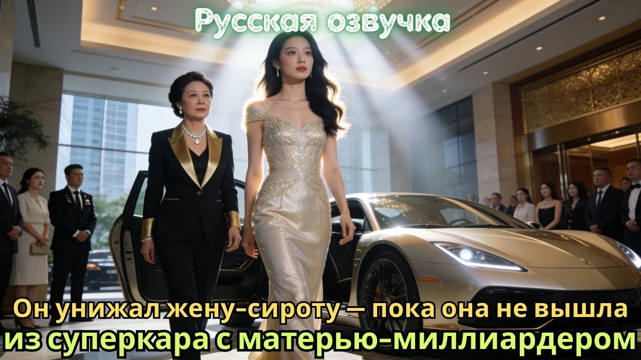 Он унижал жену-сироту — пока она не вышла из суперкара с матерью-миллиардером
