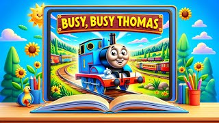 Busy, Busy Thomas Train Read-Aloud For Kids Animated Storybook Izziomg