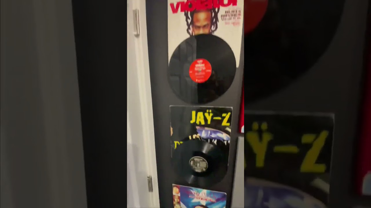 Record Wall Mount For home studio/DJ Room Vinyl enthusiast •Free giveaway•￼ 