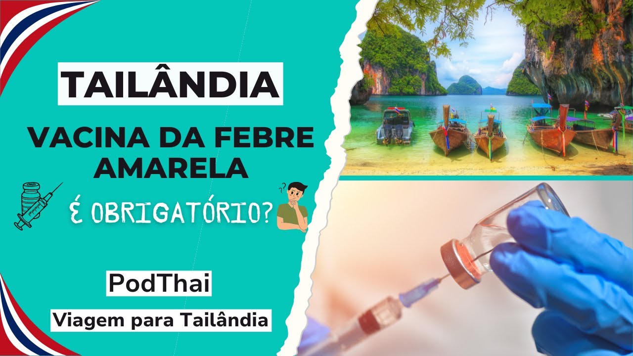Vacina de FEBRE AMARELA na TAILÂNDIA: É obrigatório? | TAILANDIANDO