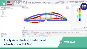 Webinar | Analysis of Pedestrian-Induced Vibrations Using Linear Time History Analysis in RFEM 6