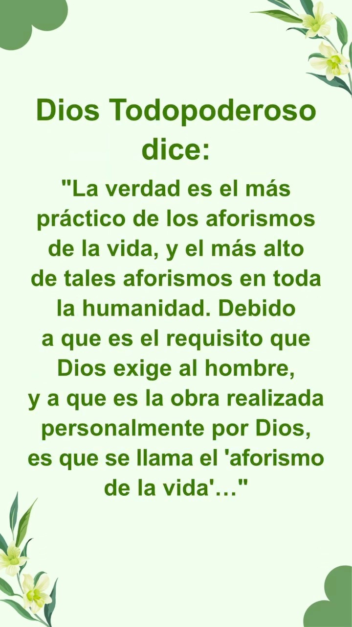 Palabras directamente de Dios