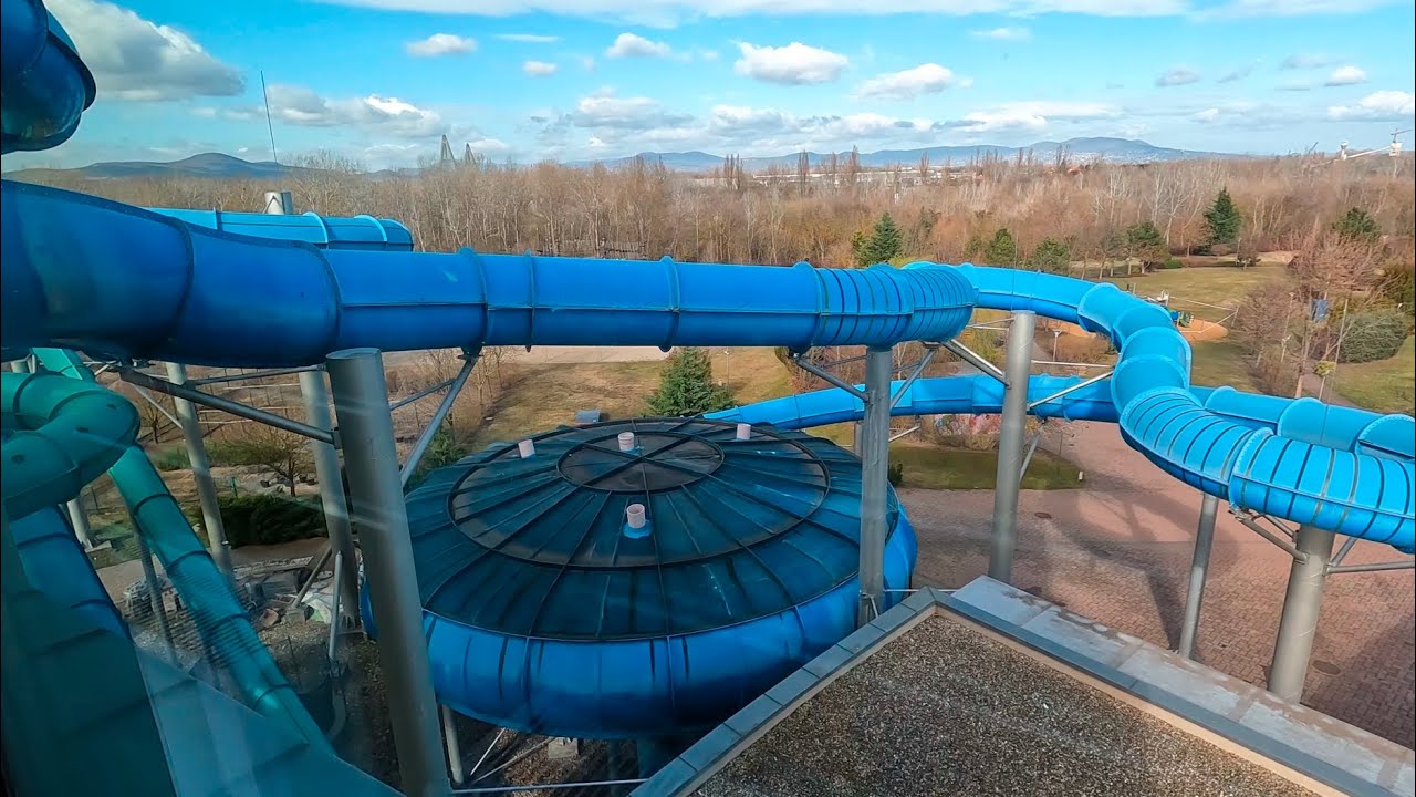 Aquaworld Budapest - UFO Waterslide Onride | Rutsche