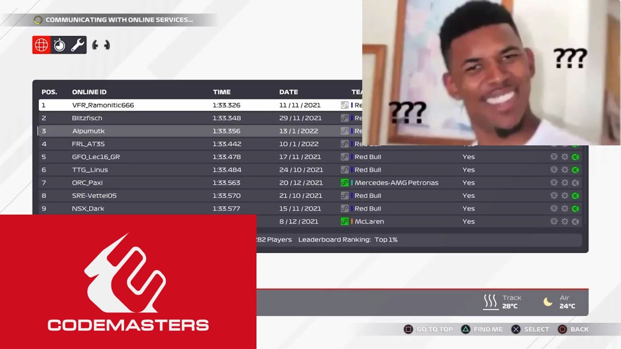 When Codemasters Doesn't Want You To Set The World Record - YouTube