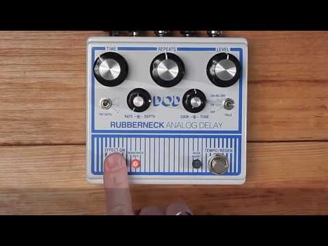 Dod Rubberneck Delay Pedal