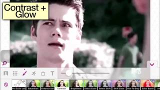 svp coloring on video star || tutorial