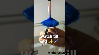 Satisfying & Relaxing brush strokes🖌️🎨! #viral #trending #art #satisfying #shortsfeed #youtubeshorts