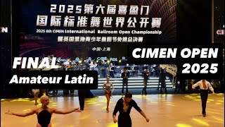 Cimen Open 2025 Final Amateur Latin Shanghai