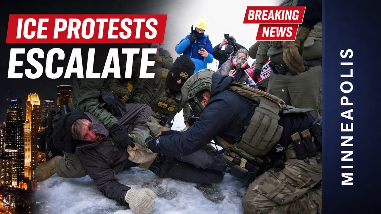 ICE Protests Escalate as Political Rhetoric Fuels Tensions