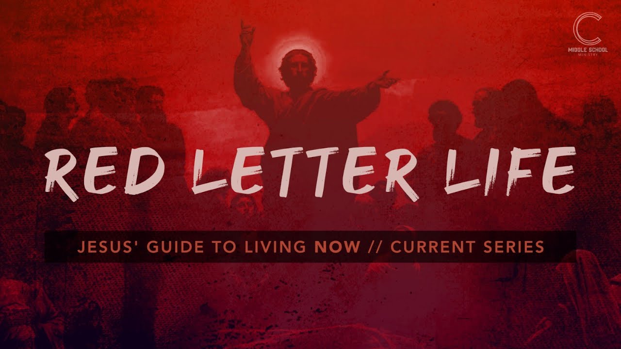 Red Letter Life: Jesus' Guide to Living Now - Week 3 - 11/08/20 - YouTube
