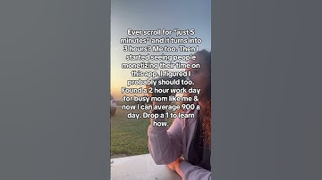 I found a 2 hour work day for busy mom like me & now I can average 900 a day