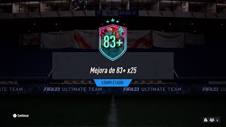 FIFA 23 | TIENES QUE HACER ESTE SBC YA ¿MERECE LA PENA EL SBC DE 25 JUGADORES +83 *LOCURA DE SBC*