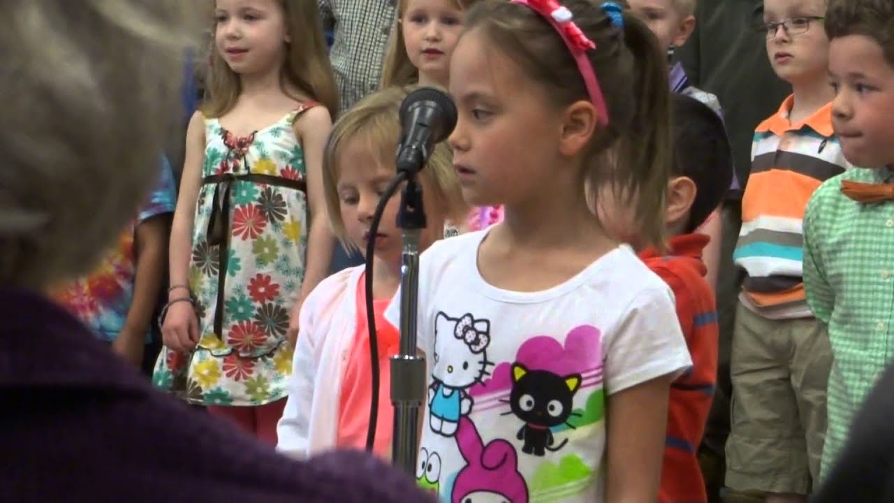 Lauren kindergarten spring concert 2013 002 - YouTube