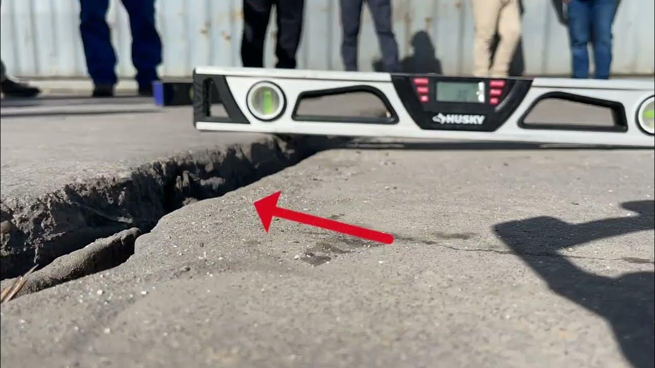 Concrete Raising with Polyurethane Slab Jacking YouTube